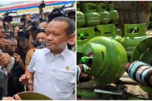 Bahlil Lahadalia diomeli bapak-bapak saat tinjau pangkalan gas LPG, ngeloyor saat disindir soal logika