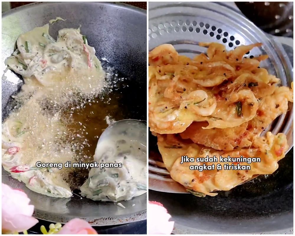 Tak perlu soda kue, ini trik bikin adonan bakwan udang renyah tahan lama dan tak berminyak