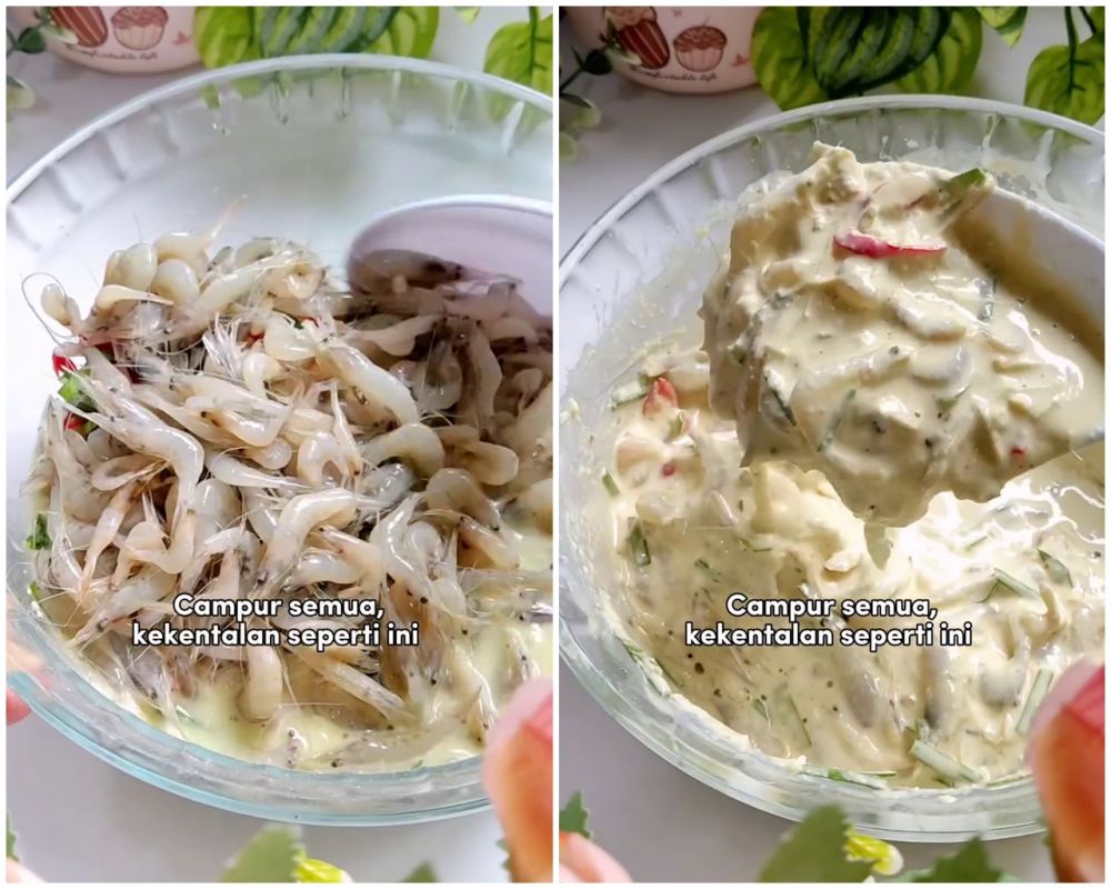 Tak perlu soda kue, ini trik bikin adonan bakwan udang renyah tahan lama dan tak berminyak