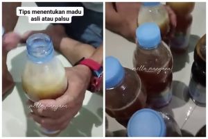 Bukan dites dengan tisu, ini cara mudah dan cepat menentukan madu asli atau palsu