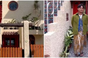 Dari luar rumah ramping ini tampak biasa aja, 9 potret interiornya serasa berada di negeri dongeng