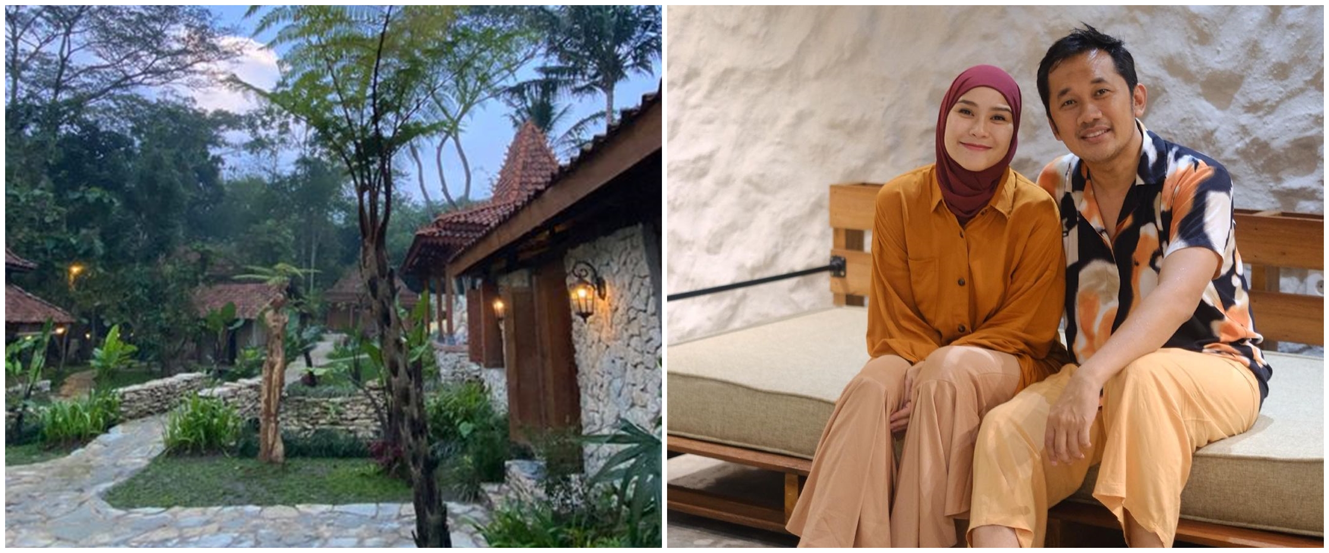 Dibangun di tengah hutan, intip 10 potret vila baru Zaskia Adya Mecca