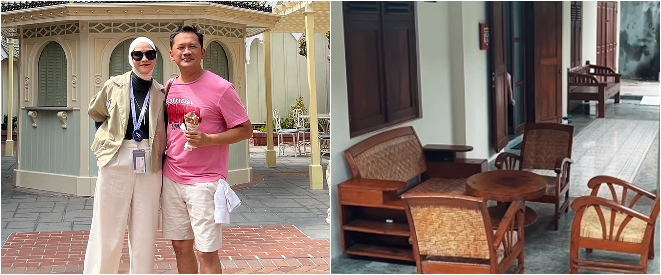 Klasik didominasi perabotan kayu, intip 9 potret rumah Zaskia Adya Mecca di Jogja