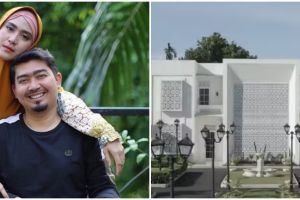 Punya rumah megah bak istana Timur Tengah, 8 potret interior dapur Ustaz Solmed mungil cuma segaris