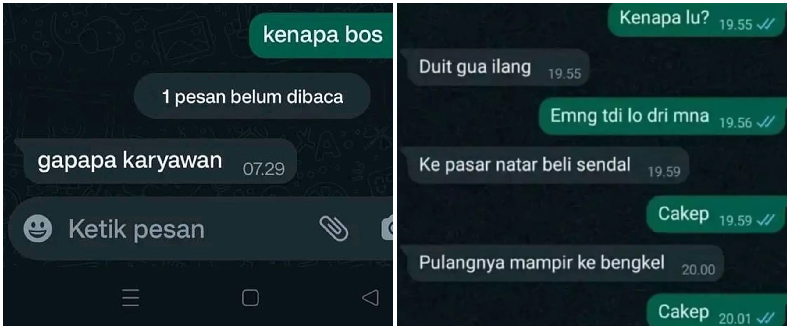 Dibaikin malah mancing emosi, 11 chat lucu sama teman ini bikin geregetan abis