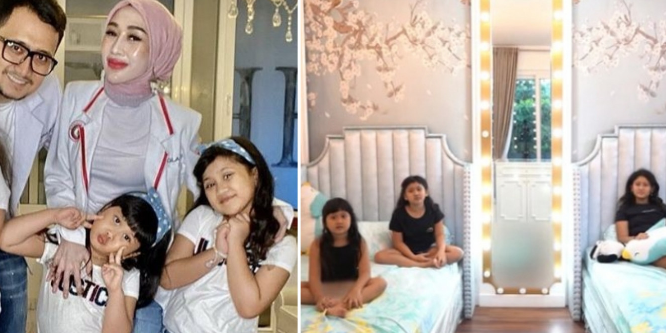 Ada brankas isinya bikin terkejut, 11 potret kamar anak bos skincare Reza Gladys bak di film Disney
