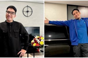 Pemandangannya langsung kolam renang, intip 10 potret kamar tidur Desta di rumah penuh kamuflase