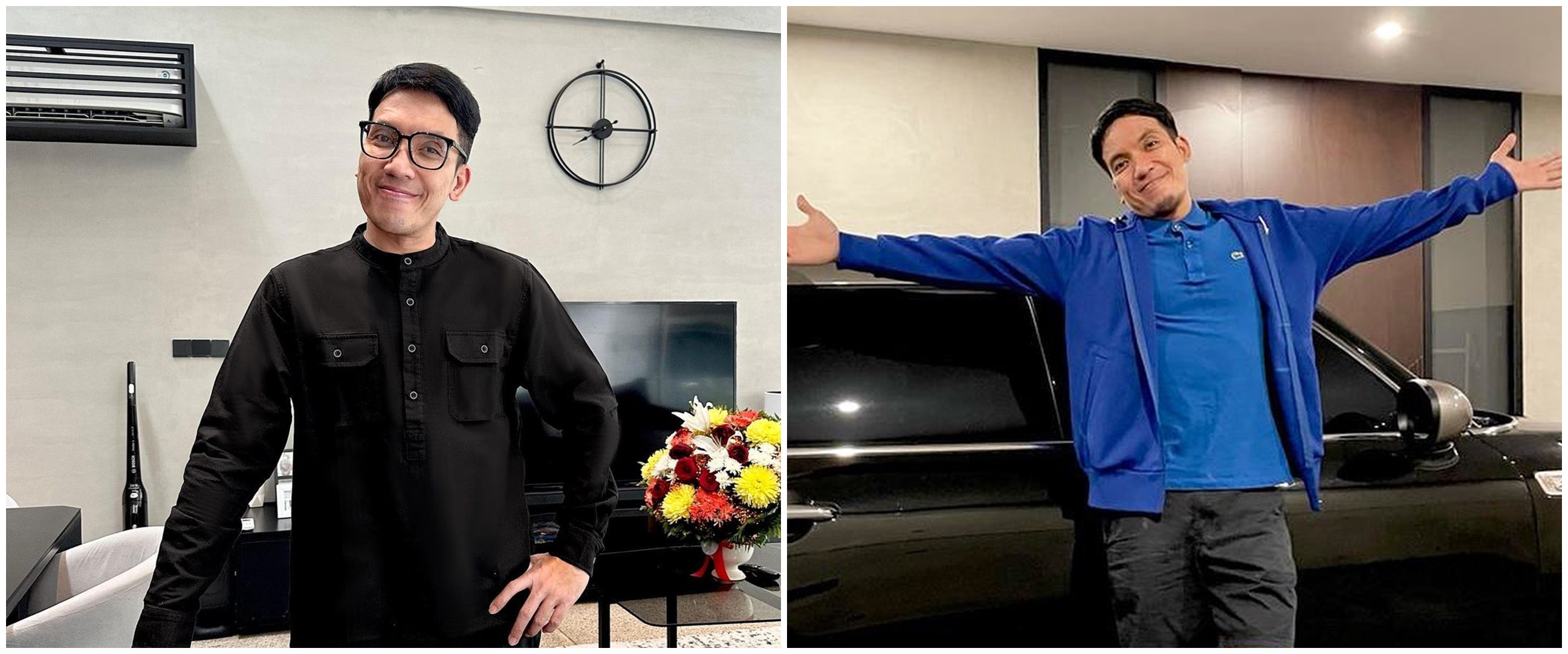 Pemandangannya langsung kolam renang, intip 10 potret kamar tidur Desta di rumah penuh kamuflase