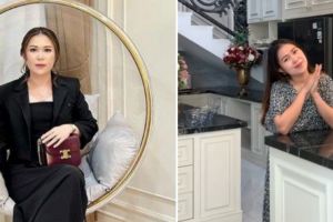 Usia 25 punya rumah dengan dapur mewah tapi jarang dipakai, ini 9 potret ruang masak Melvina Husyanti