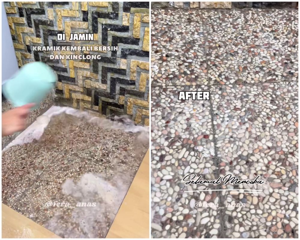 Kinclong tanpa sitrun, ini trik bersihkan keramik lantai kamar mandi agar tak licin dan bebas kerak
