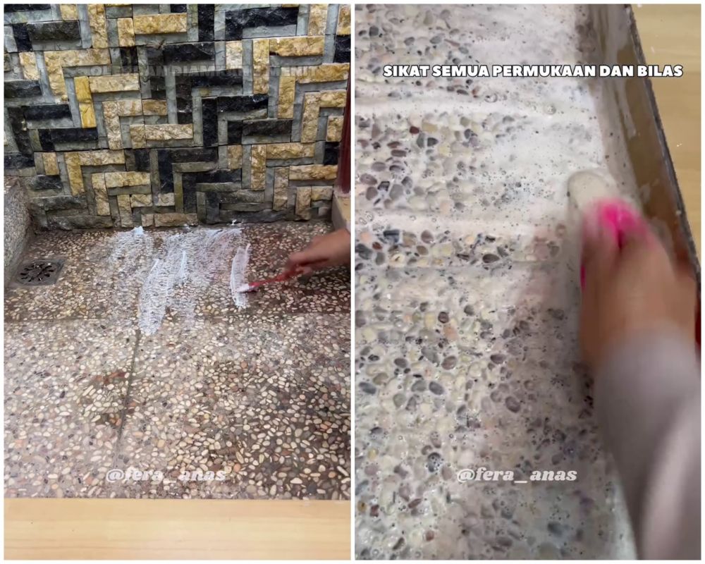 Kinclong tanpa sitrun, ini trik bersihkan keramik lantai kamar mandi agar tak licin dan bebas kerak
