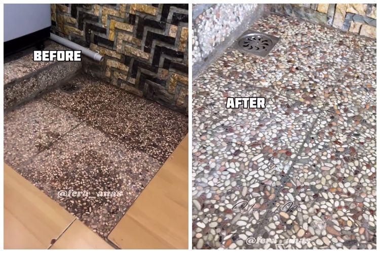 Kinclong tanpa sitrun, ini trik bersihkan keramik lantai kamar mandi agar tak licin dan bebas kerak