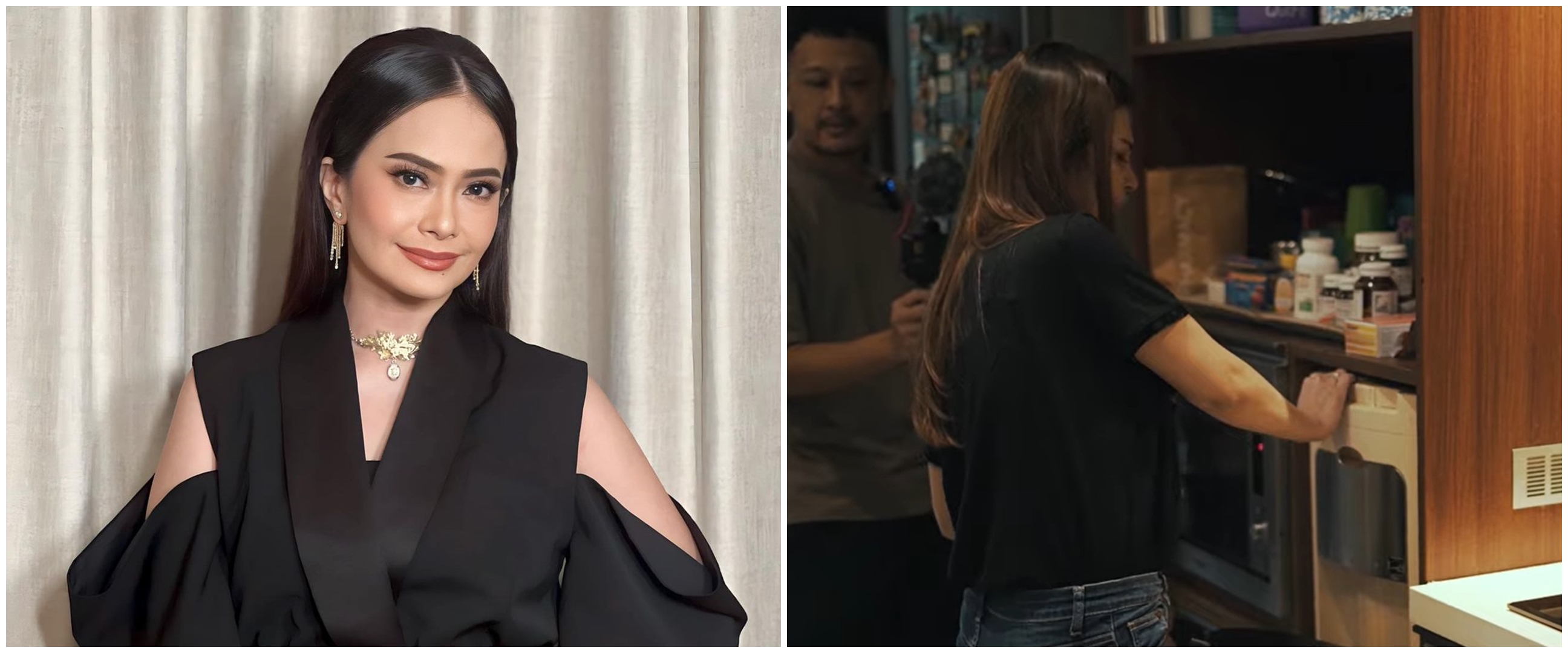 Punya dapur minimalis penuh perabotan gantung, 10 potret dapur Ersa Mayori ini kece ditata estetik