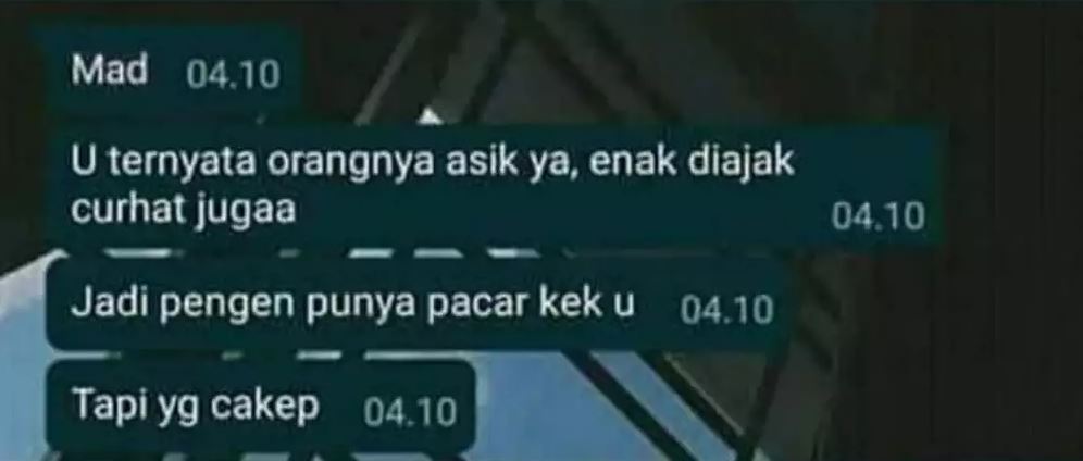 Awalnya basa-basi doang, 11 chat lucu endingnya malah geleng kepala ini bikin senyum kecut