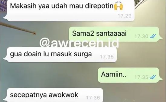 Awalnya basa-basi doang, 11 chat lucu endingnya malah geleng kepala ini bikin senyum kecut