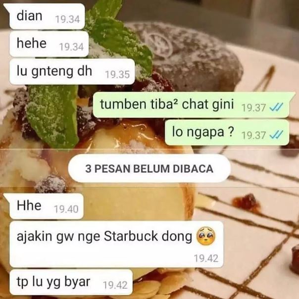 Awalnya basa-basi doang, 11 chat lucu endingnya malah geleng kepala ini bikin senyum kecut