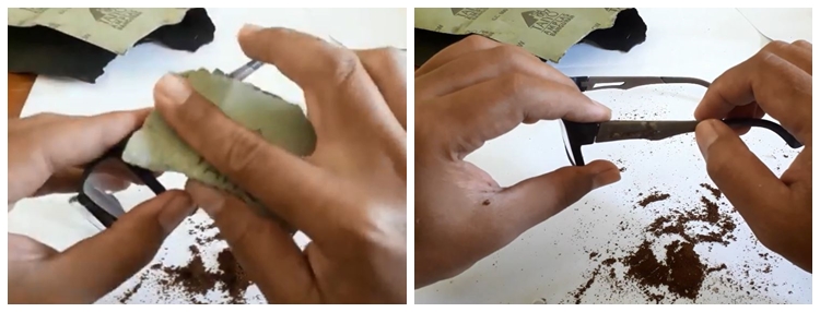 Trik perbaiki frame kacamata patah agar kuat dan kokoh lagi tak perlu ke optik, pakai 1 bahan dapur