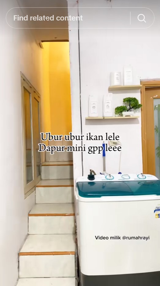 11 Potret rumah subsidi tipe 30 ini interiornya antimainstream, desain tangganya tuai hujatan netizen