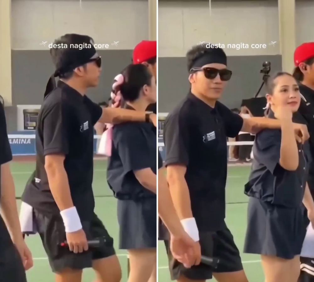 Pernah ngaku ngefans sama Nagita Slavina, intip 7 momen Desta saat ‘goda' Gigi ini bikin geregetan