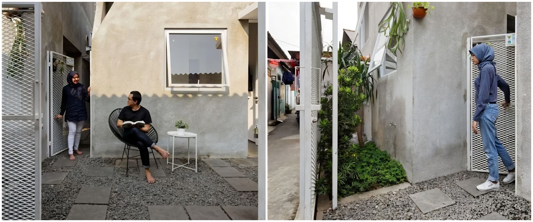 Rumah dengan lahan 70m2 nyempil di gang sempit ini ternyata raih award dunia, ini 11 potretnya