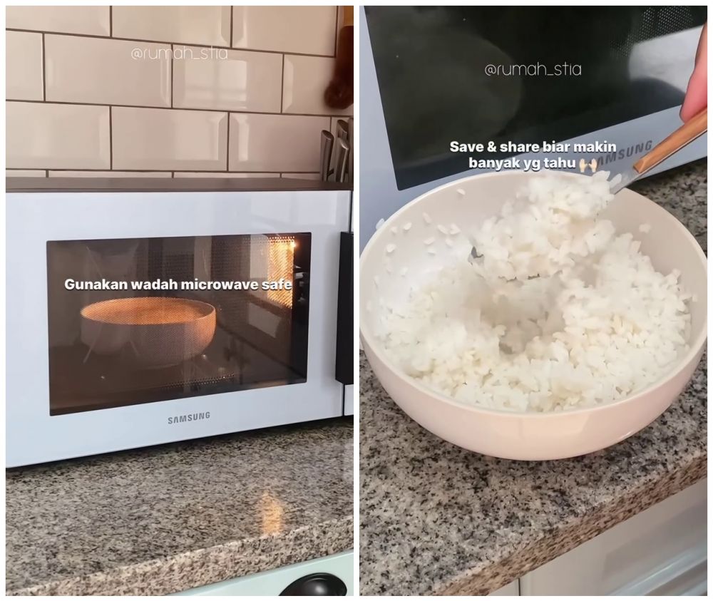 Tanpa rice cooker, ini trik mudah menanak nasi agar hasilnya pulen dan matang sempurna dalam 10 menit