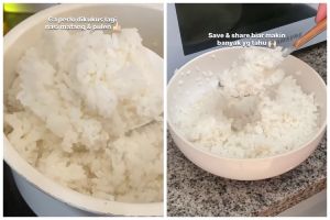 Tanpa rice cooker, ini trik mudah menanak nasi agar hasilnya pulen dan matang sempurna dalam 10 menit