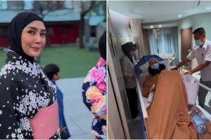 6 Potret Fenita Arie berjuang sembuh dari pneumonia usai liburan di Jepang, dua kali dirawat di RS