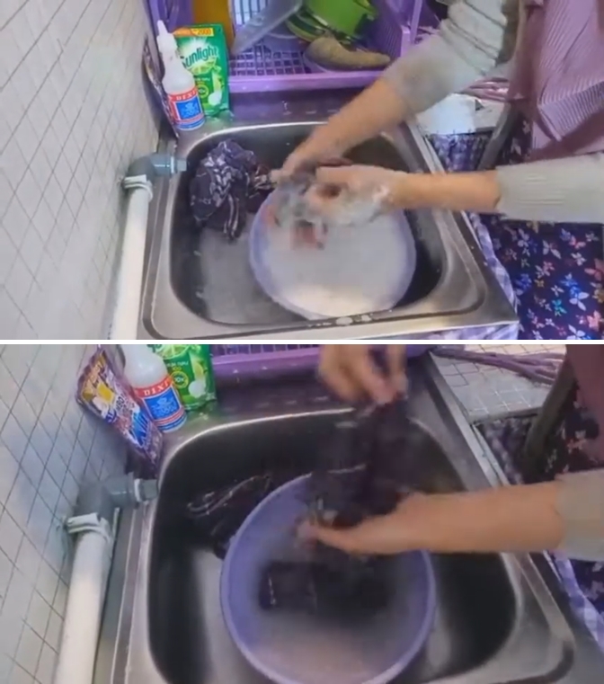 Trik hilangkan bau tengik pada kain lap tanpa direndam air panas, hanya gunakan 3 bahan dapur