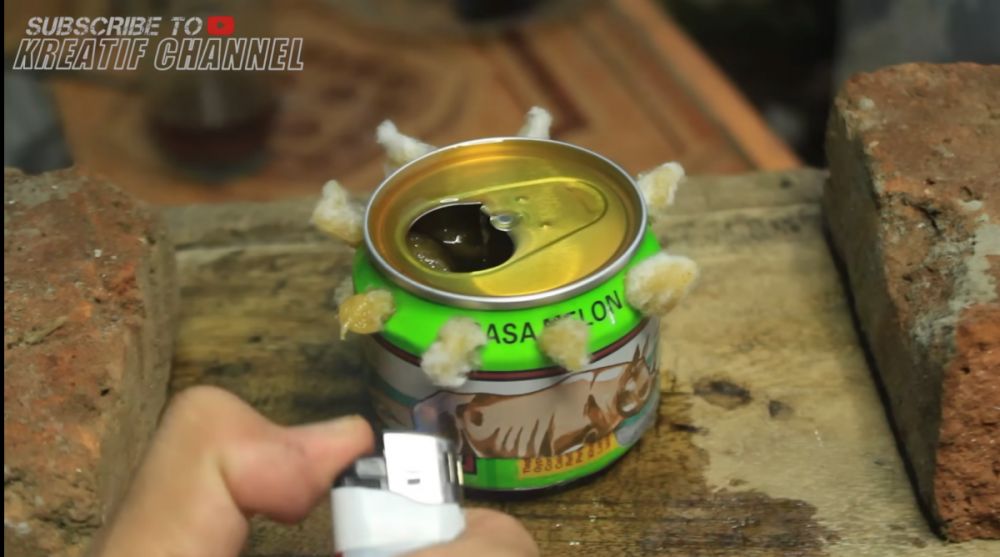 Alternatif LPG 3 kg yang sulit dicari, ini cara membuat kompor darurat dari barang bekas