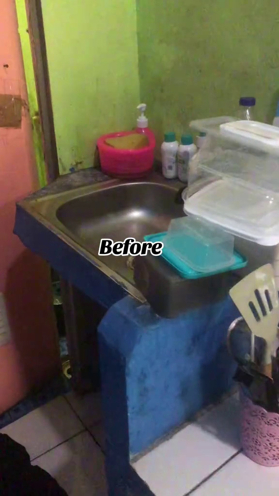 Bukti estetik tak perlu mahal, 9 potret dapur kos buluk segaris ini jadi apik tanpa kitchen set