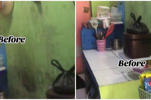 Bukti estetik tak perlu mahal, 9 potret dapur kos buluk segaris ini jadi apik tanpa kitchen set
