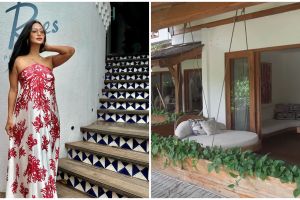 Walk in closetnya nuansa kayu, 11 potret kamar Indah Kalalo ini penuh barang antik asal Afrika