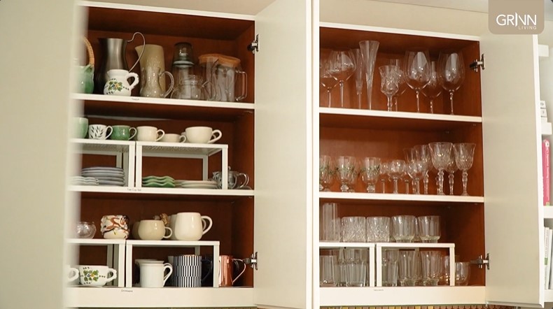 Dari semrawut dimakeover jadi bergaya modern French, 9 potret dapur Cathy Sharon ini rapi pol