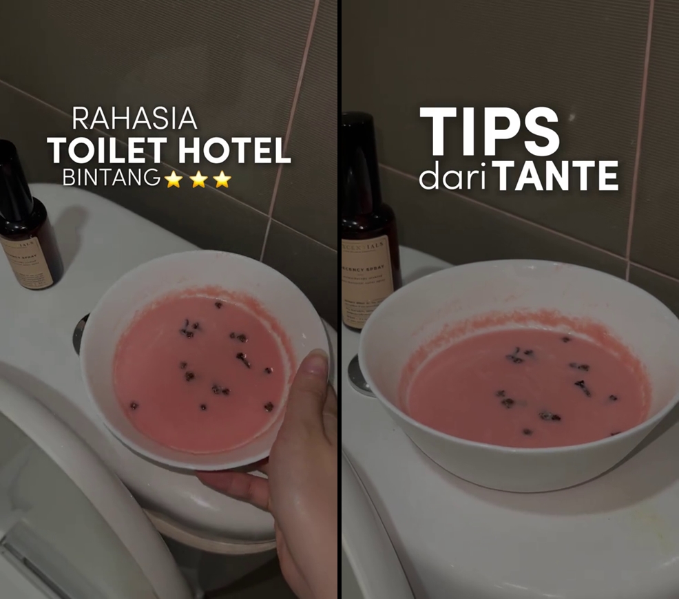 Trik simpel mengusir bau pesing di kamar mandi pakai 1 bahan minuman, tanpa kapur barus dan pewangi