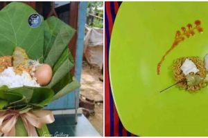 Skill-nya boleh diadu, 11 potret lucu penyajian makanan ini bikin lihat dua kali