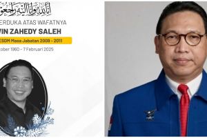 Mantan Menteri ESDM Darwin Zahedy Saleh meninggal dunia di usia 64 tahun