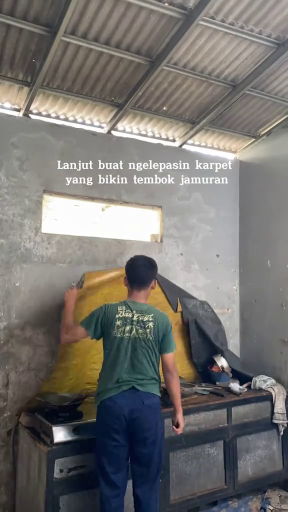 9 Potret makeover dapur ibu dari kusam jadi estetik, bukti sederhana tetap terlihat apik dan nyaman