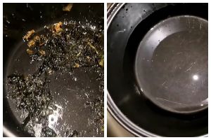 Trik cuci kerak gosong panci rice cooker tanpa merusak lapisan antilengket, cuma pakai 1 jenis buah