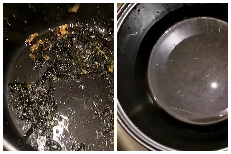 Trik cuci kerak gosong panci rice cooker tanpa merusak lapisan antilengket, cuma pakai 1 jenis buah