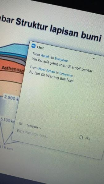 11 Chat lucu saat Zoom Meeting ini bacanya bikin cekikikan, kelakuannya receh abis