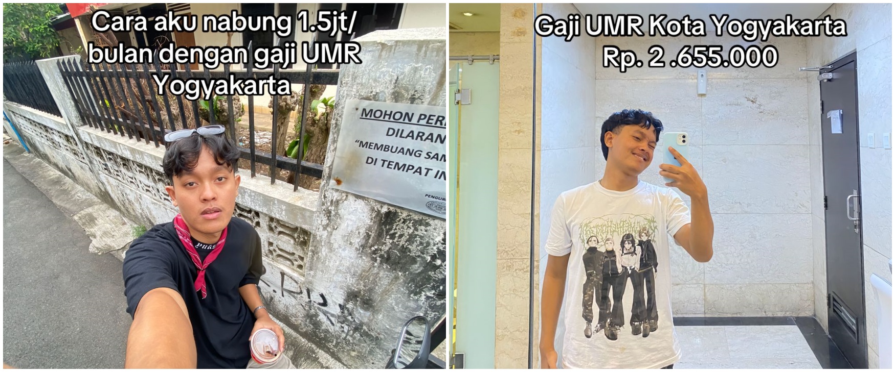 Cerita pria bisa nabung Rp1,5 juta meski gaji UMR Jogja, hitungannya bikin netizen nggak percaya