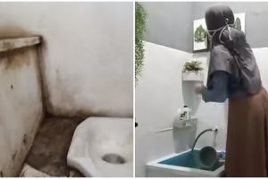 Awalnya jorok jadi estetik, 11 potret makeover kamar mandi di kontrakan ini cuma modal Rp200 ribu