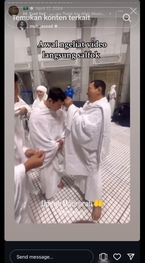 5 Potret artis era 80-an Ida Iasha umrah bareng Tommy Soeharto, akur dengan anak-anak Pangeran Cendana