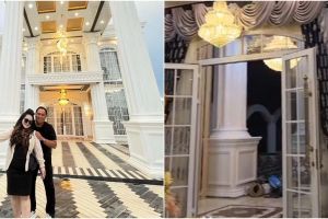 Punya dekorasi bak toko lampu silaukan mata, 9 potret ruang tamu bos skincare Mami Sultan