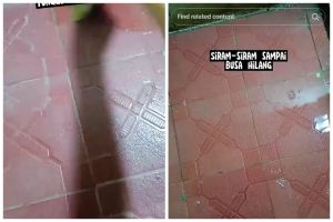 Trik menghilangkan kerak di lantai kamar mandi dalam 10 menit, kinclong pakai tambahan 1 bahan dapur