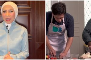 Kecilnya huni gubug kini rumahnya mewah ala vintage, 9 potret dapur Melly Goeslaw mungil full perabot