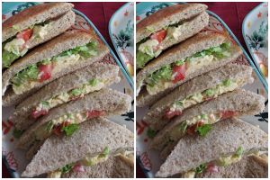 Resep sandwich telur mayo sederhana, menu sahur yang bikin kenyang