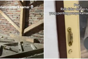 Wanita ini bikin kamar tidur estetik di atap rumah, 9 potretnya malah bikin netizen merinding