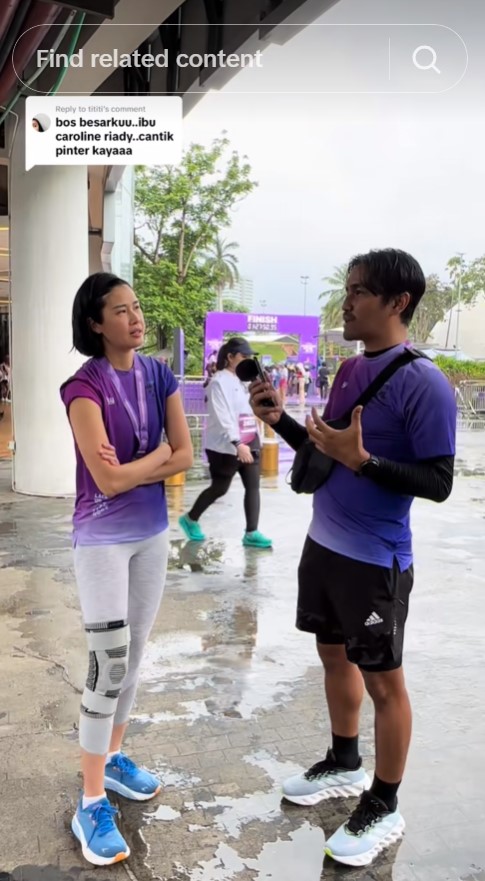 Rumahnya cuma 5 menit kantor, ternyata ini cerita di balik Caroline Riady kepergok dijemput helikopter