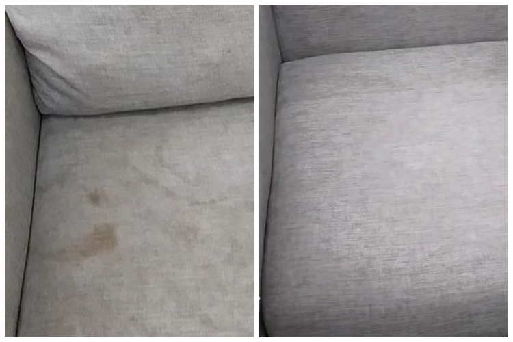 Trik simpel mencuci sofa dekil tanpa repot dijemur, bak baru lagi cuma pakai 1 bahan dapur
